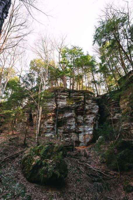 Dunlap Hollow A-Frame Rockbridge Luaran gambar