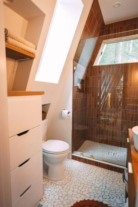 Dunlap Hollow A-Frame Rockbridge Luaran gambar