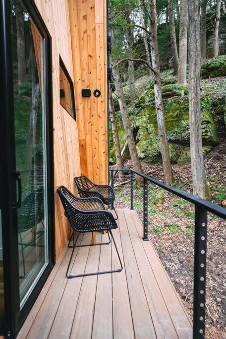 Dunlap Hollow A-Frame Rockbridge Luaran gambar